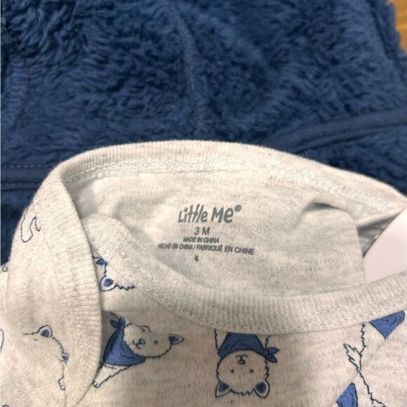 Little Me Baby Puppy 3 Piece Vest Set - Picture 8 of 11